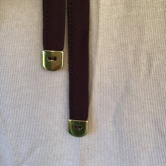 Chima Pink Knit Sweater with Neck Tie Size L - Picture 11 of 14